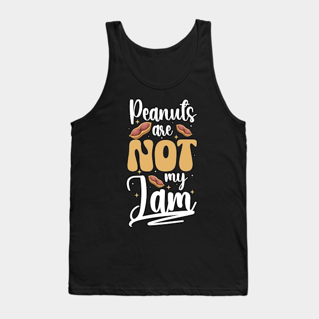 Nut Allergy Aware Peanut Allergic Peanut Allergy Tank Top by IngeniousMerch